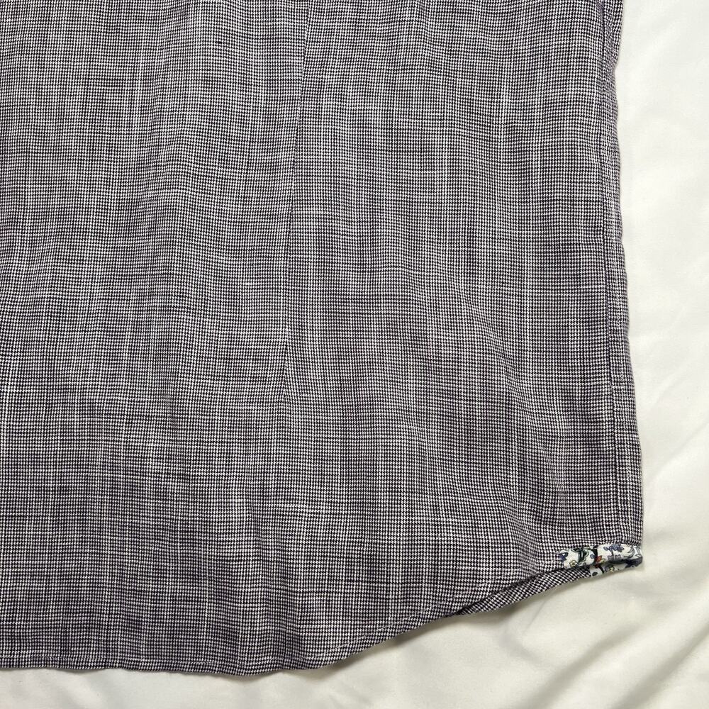 Robert Graham Modern Americana Shirt Size 2XL Purple Tailored Fit Linen Blend - Picture 12 of 14